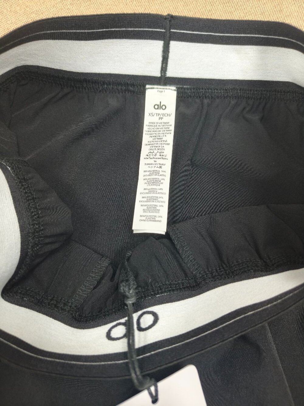 Alo Yoga Black Suit Up Trouser🖤Minimalist Luxury Style🔥NWT(Regular 30" Inseam) - Picture 5 of 7